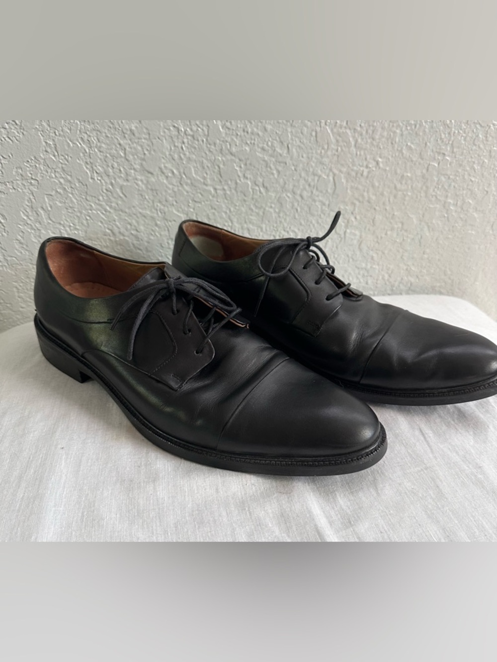 Cole Haan Warren Cap Toe Oxford‎ Black Leather Dress Shoes Men’s Size 11